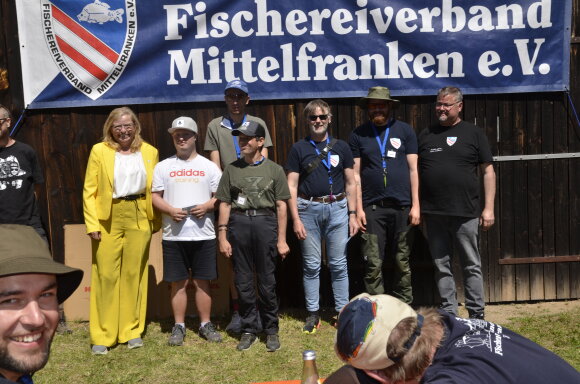 Inklusionsfischen der Mittelfränkischen Bezirksjugend