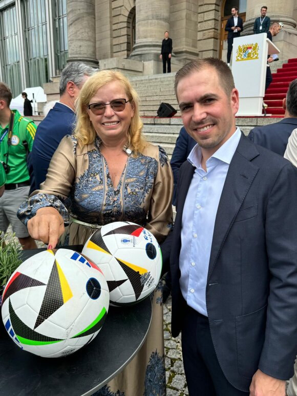 Empfang Volunteers der UEFA EURO 2024